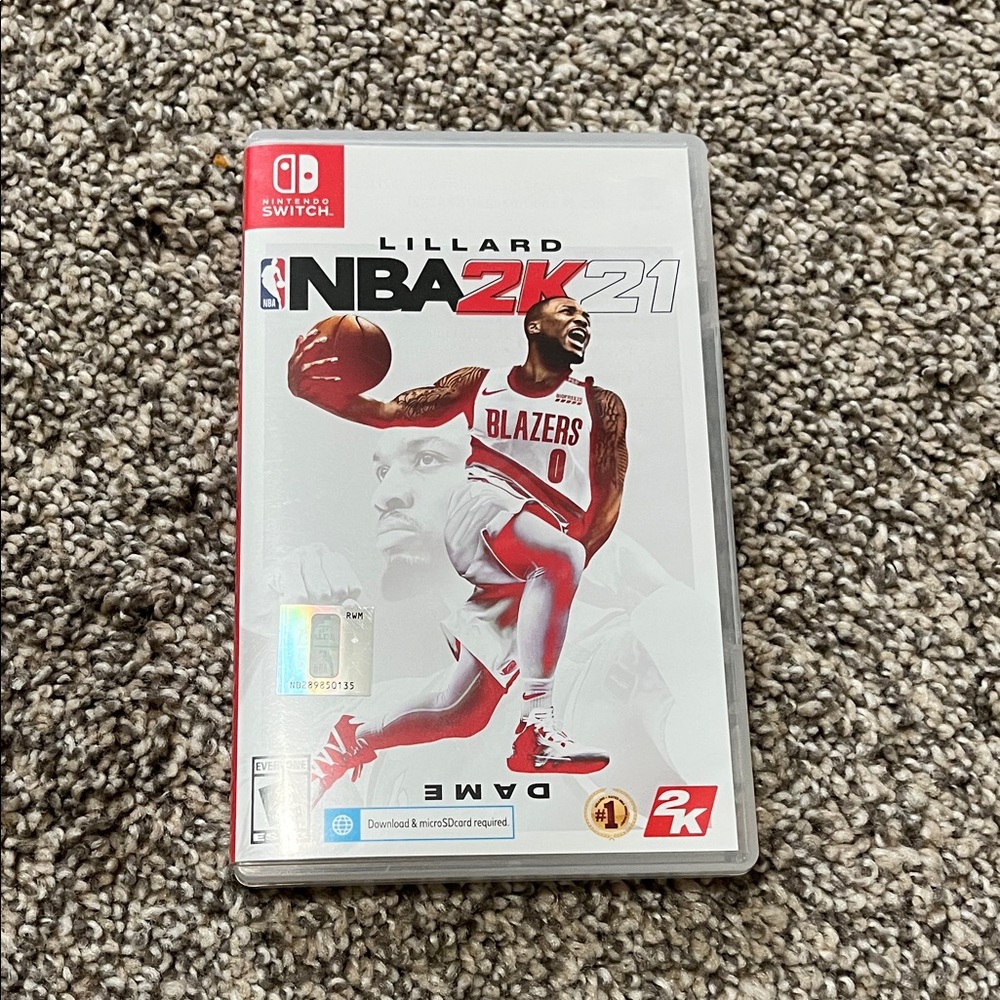NBA 2K21 for Nintendo Switch - Red and White